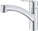 Grohe Start Küchenmischbatterie – niedriger Auslauf – herausziehbare Doppelbrause – Chrom