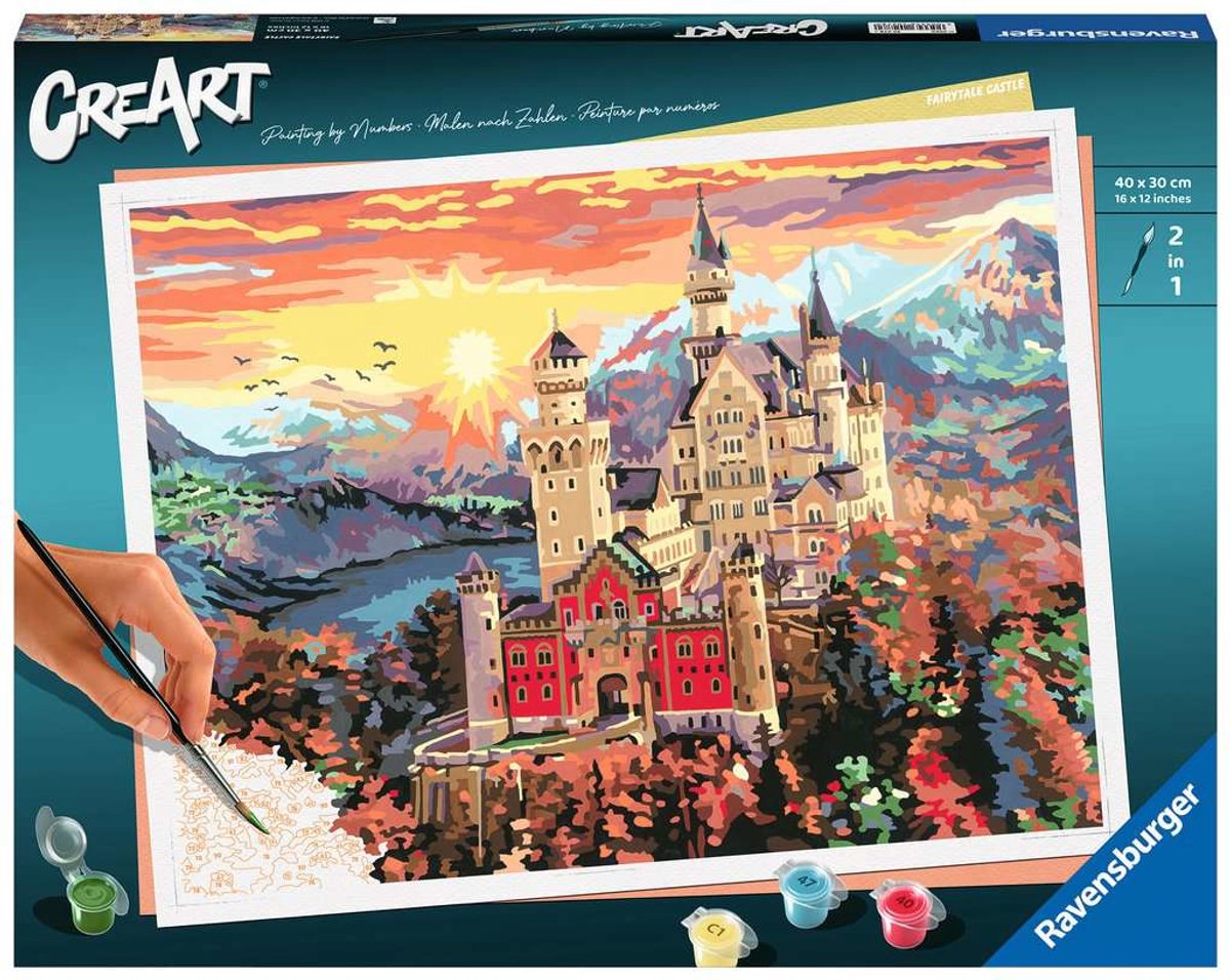 Ravensburger Kreart Painting bei Number Fairytale Castle