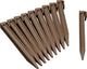 Natur Natur Garten Erdnägel 10 Stück taupe