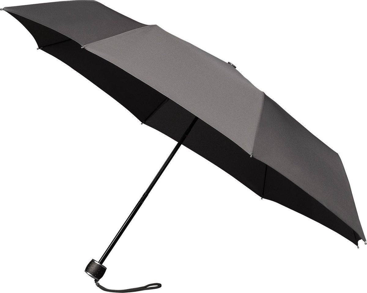 Minimax faltbare Regenschirm mit Handöffnung Ø 100 cm Grau