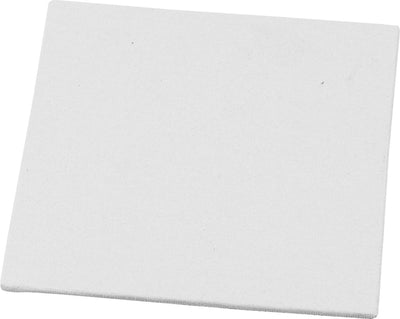 Creativ Company Canvas Panel Weiß, 12,4 x 12,4 cm