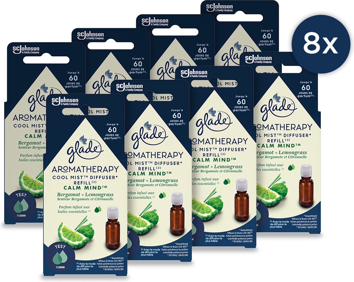 Glade Aromatherapie-Diffusor mit kühlem Nebel, Nachfüllung, ruhiger Geist