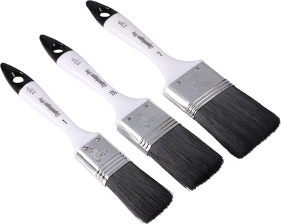 Copenhagen Pro Pinselset – Universal-Flachpinsel – Größe 12-14-16 – Kunsthaar – 3-teilig – Vollkunststoffgriff – 23.900.06