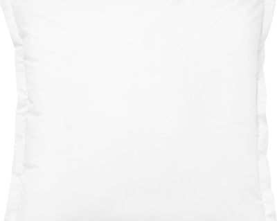 Cinderella Sundays Kissenbezug – 2er-Set – Satin – mit Reißverschluss – 80 x 80 cm – weiß