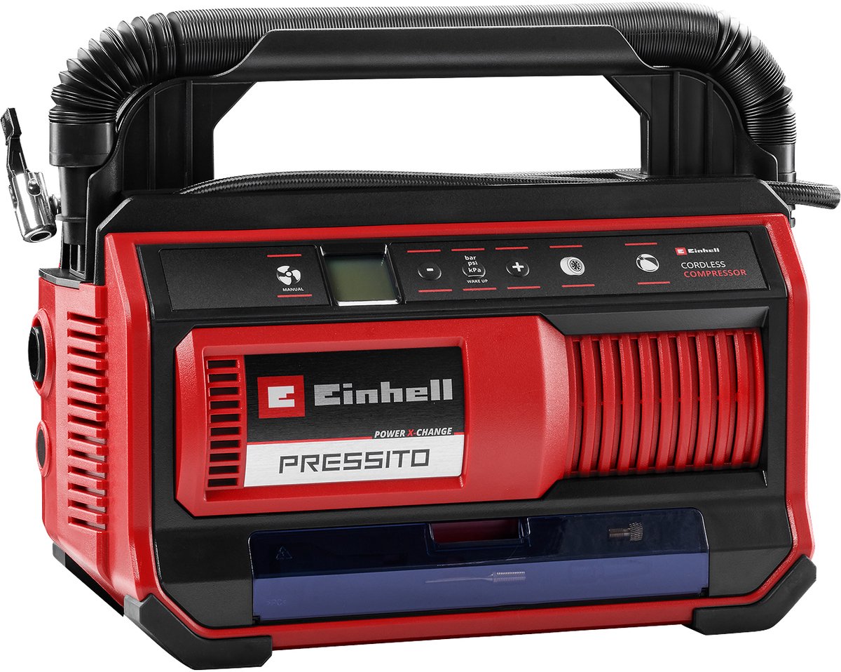 Einhell Akku-Kompressor Pressito 18 25 Li Solo - Leistung