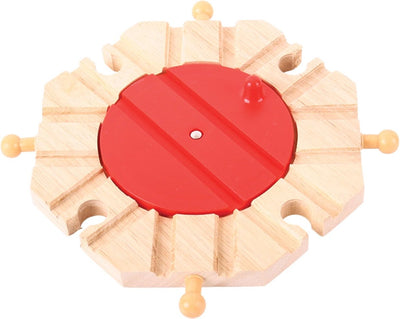 Bigjigs Holzschienen – Drehteller mit 8 Richtungen