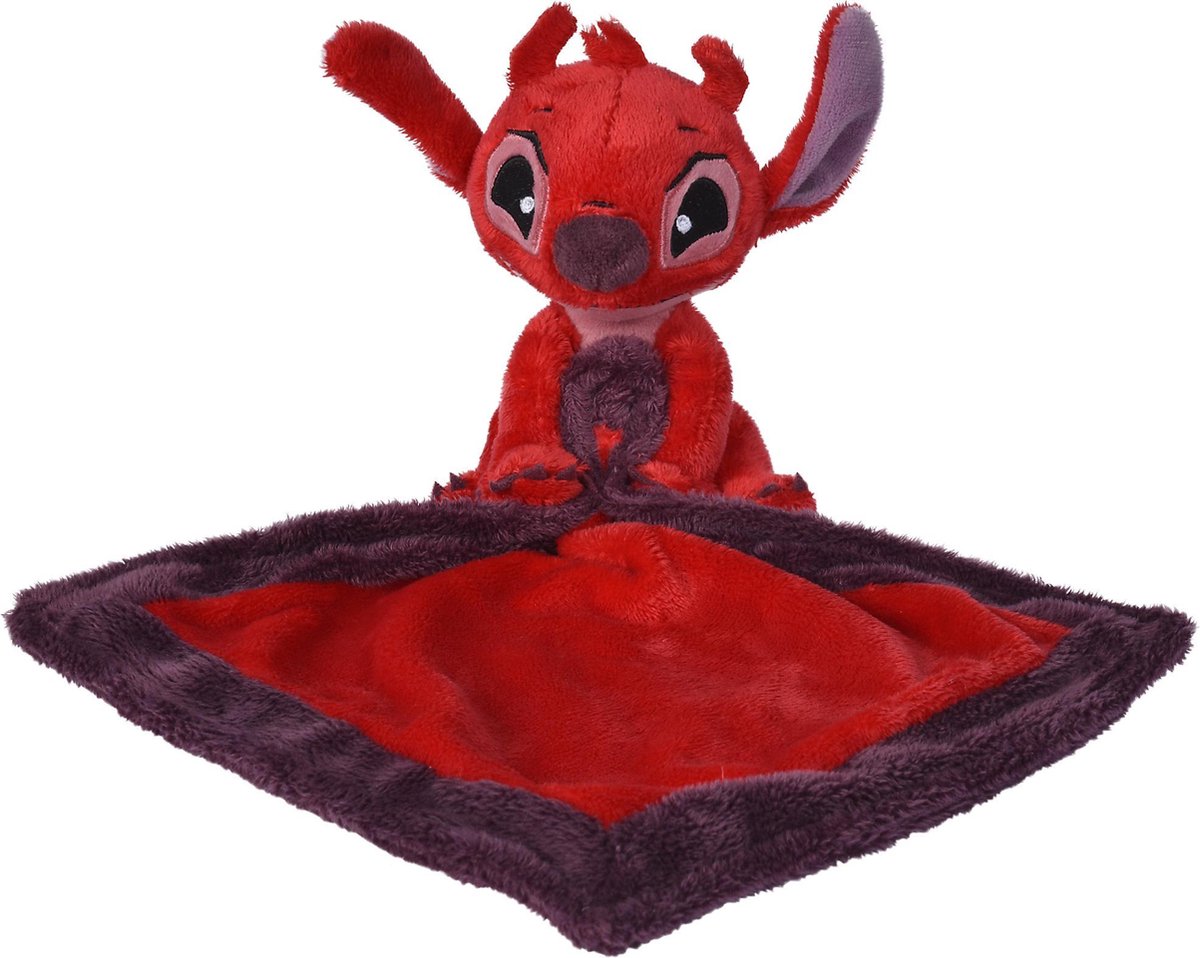 Simba Disney – Lilo Stitch Soft Leroy Holding Schmusetuch – 22 x 22 cm – Kuscheltier