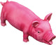 Flamingo-Latexschwein - Hundespielzeug - 33 cm - rosa