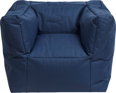 Jollein – Kindersessel (jeansblau) – Kindersitzsack – 1 bis 4 Jahre – 46 x 110 cm