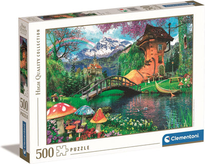 Clementoni Puzzle Das alte Schuhhaus, 500st.