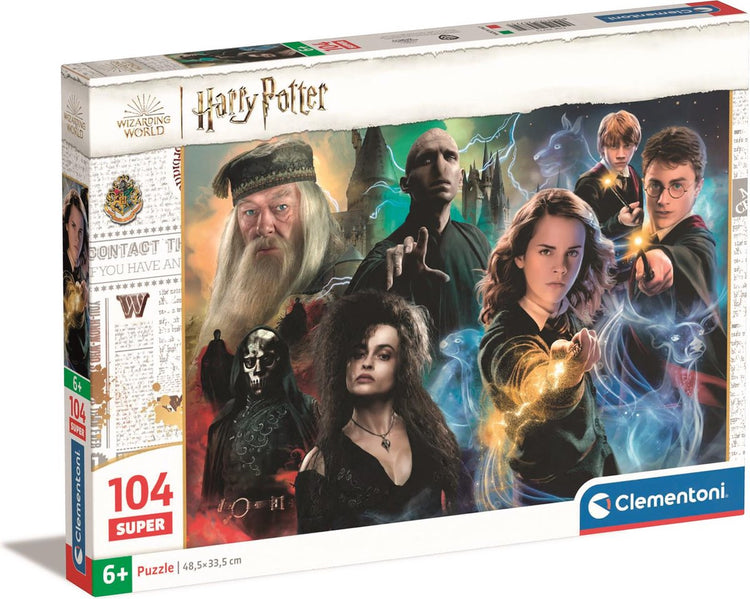 Clementoni – Puzzle – 104 Teile – Harry Potter – Puzzle für Kinder – ab 6 Jahren