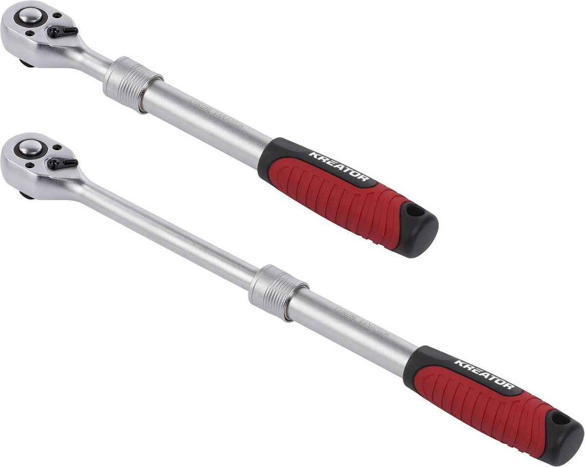 Kreator krt503007 Ratschenschlüssel – 1 2 ausziehbar – 72t