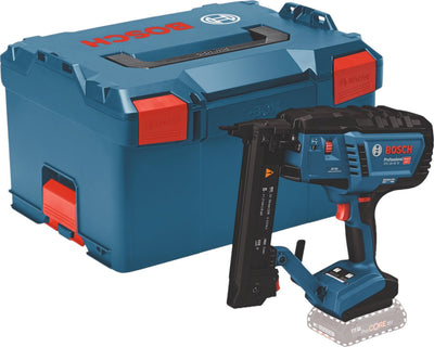 Bosch Professional GTH 18V-38 M Akku Tacker 18V Grundkörper in L-Boxx - 0601482501