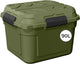 Sunware q-line wasserdichte Aufbewahrungsbox mit Deckel 90 l – 60,1 x 53,1 x 42,5 cm