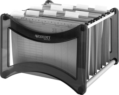 Westcott Hängeregisterhalter – 38 x 26 x 32,3 cm – geeignet für DIN A4 – außer Hängeregister – ac-e733328