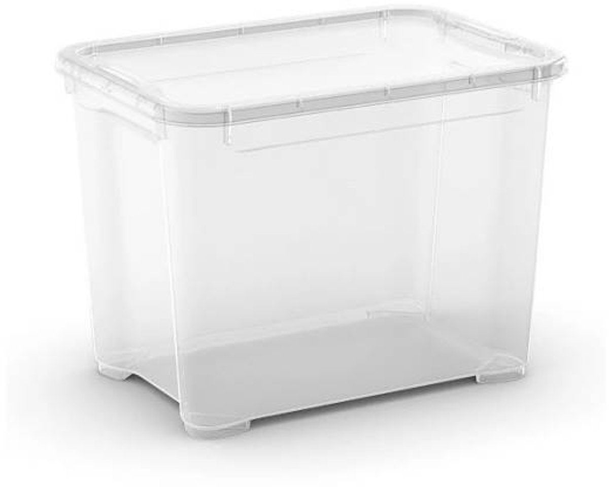 Curver T-Box - Aufbewahrungsbox - 20l - transparent - Kunststoff