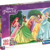 Clementoni Jigsaw Puzzle Super Color Prinzessin, 180.