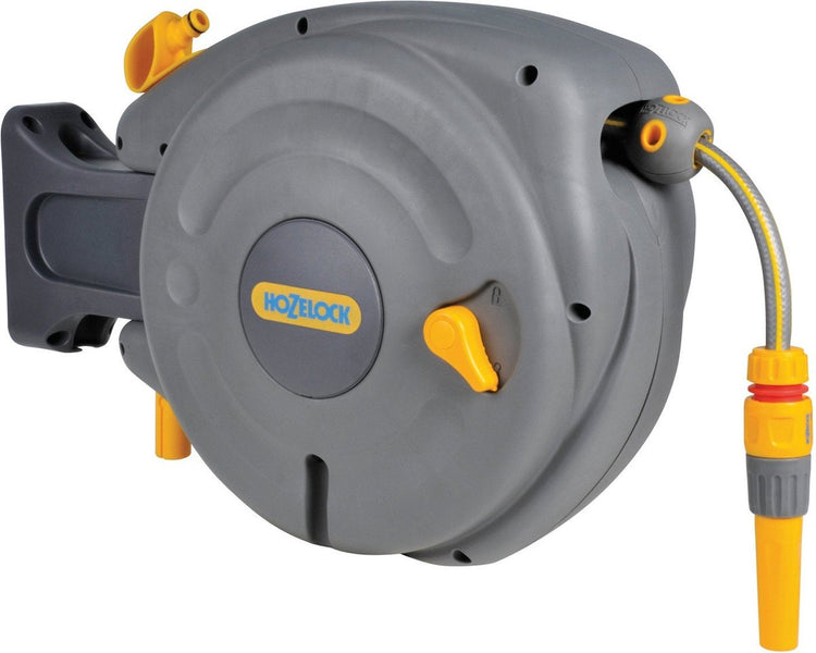 Hozelock Wandschlauchbox mit automatischem Aufroller, 10 m