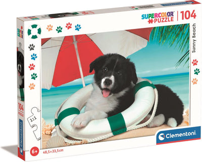 Clementoni – Puzzle – 104 Teile – Fototiere – Kinderpuzzle – ab 6 Jahren