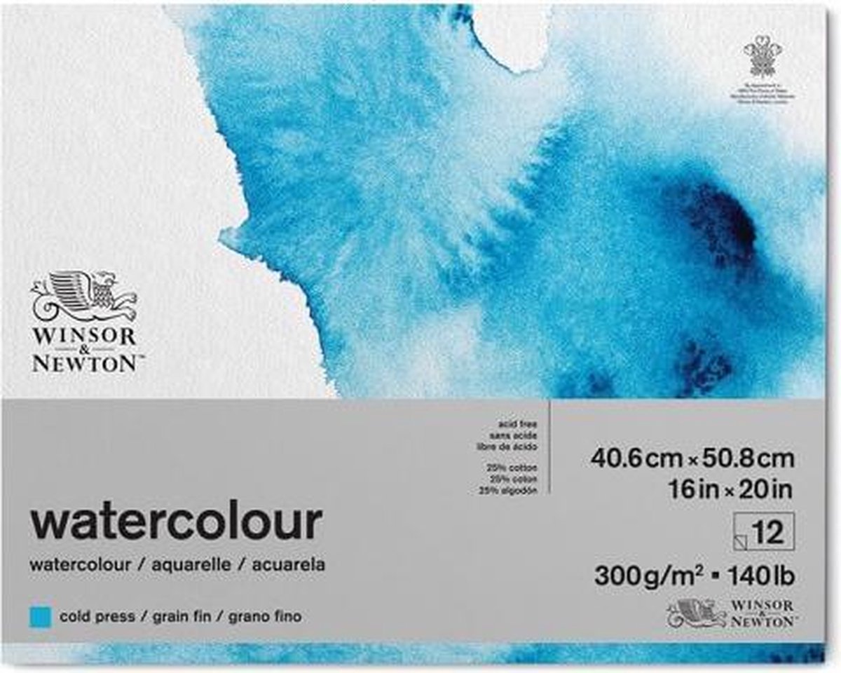 Winsor Newton Aquarellpapier 41x51