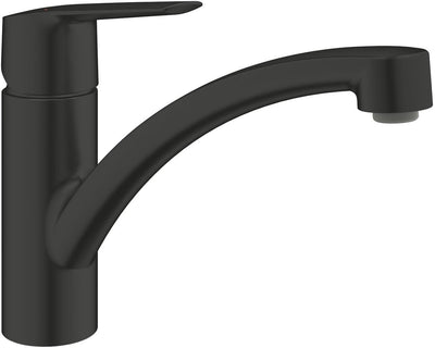 Grohe Start Küchenarmatur – niedriger Auslauf – mattschwarz