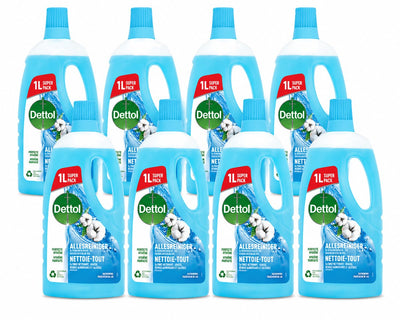 Dettol Allzweckreiniger – Cotton Fresh – 8 x 1 Liter – Vorteilspack