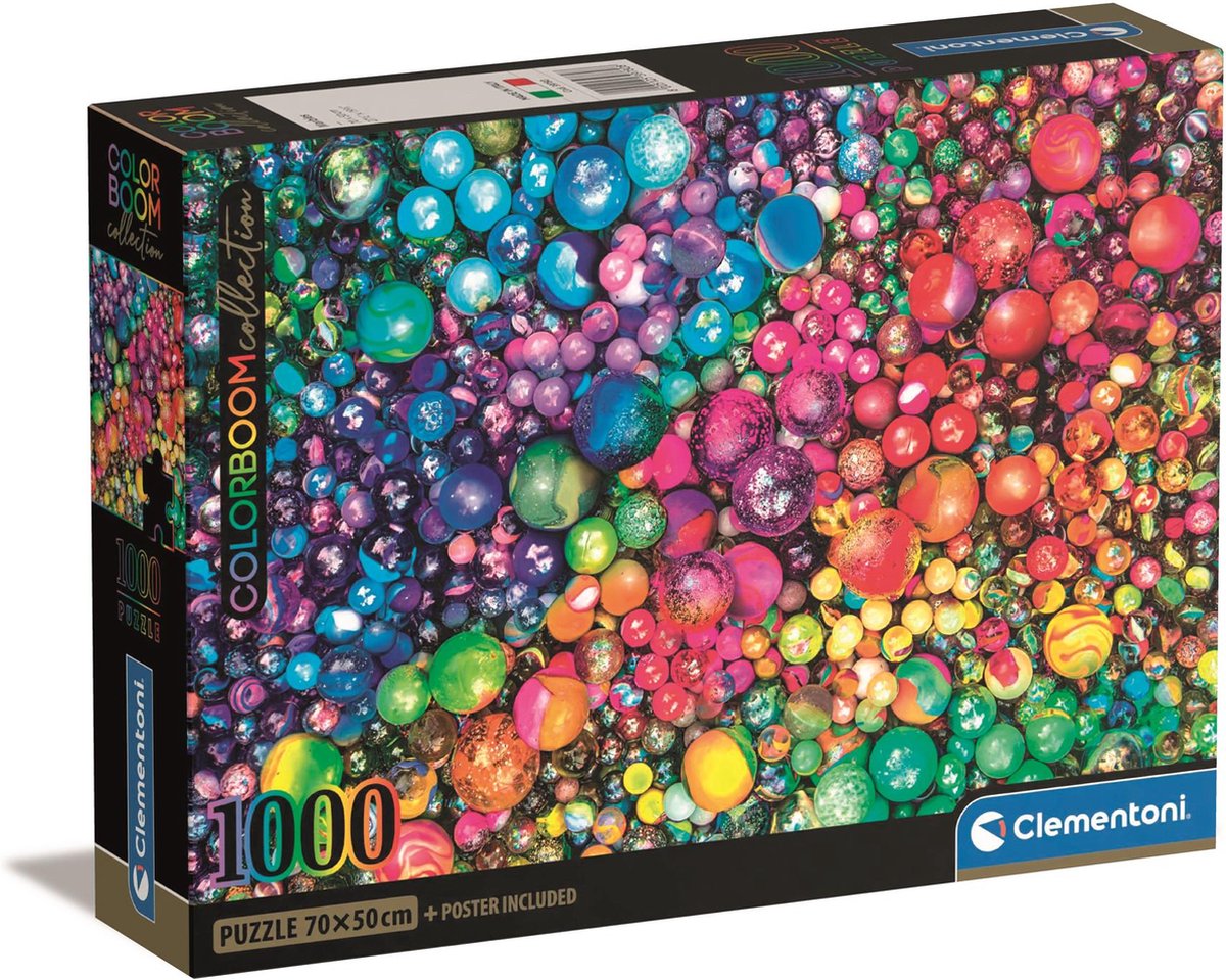 Clementoni Puzzle 1000 Teile Farbe wunderbare Mables | 2 Stk