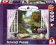 Schmidt Puzzle Schlossgarten Karton 1000 Teile