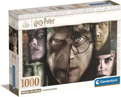 Clementoni – Puzzle – 1000 Teile – Harry Potter – ab 14 Jahren