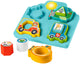 Mattel Fisher-Price Shapes Sounds Fahrzeugpuzzle mit Fahrzeugen – Formen – Sound – Lernspielzeug – Baby – Kleinkind