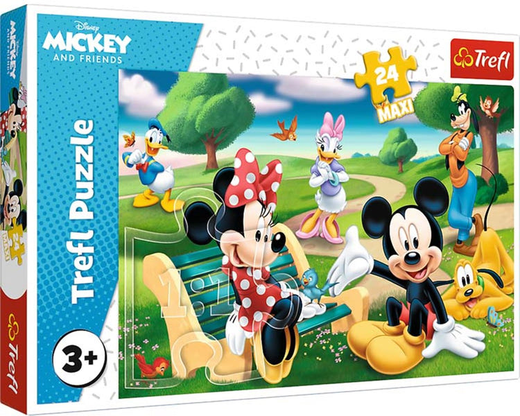 Trefl 24m – Mickey Mouse unter Freunden Disney Standard Cha
