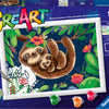 Ravensburger Kreart Gemälde auf Nummer süße Faultiere