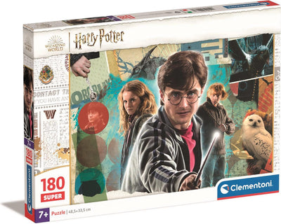 Clementoni – Kinderpuzzle – 180 Teile – Harry Potter – Puzzle ab 7 Jahren