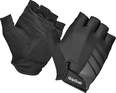 Gripgrab – Ride RC Lite Kurzfinger-Sommer-Fahrradhandschuhe mit Polsterung – Schwarz – Unisex – Größe XS