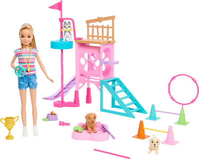 Mattel mit Stacie zur Rettung, Spielplatzspielplatz für