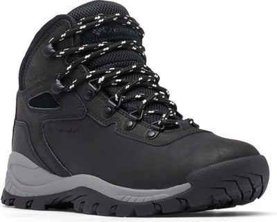 Columbia Newton Ridge Plus Damen-Wanderstiefel – Schwarz, Kreide