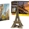Cubic Fun 3D Puzzle National Geographic Eiffelturm