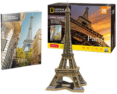 Cubic Fun 3D Puzzle National Geographic Eiffelturm