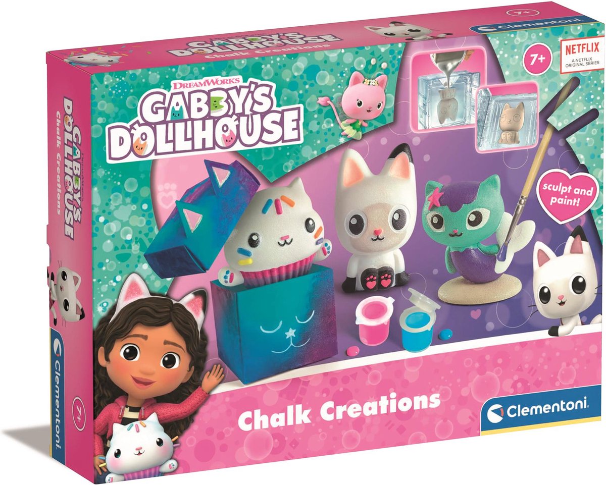 Clementoni Gabbys Poppenhuis Gips Gieten