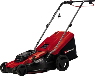 Einhell Elektro-Rasenmäher GC-EM 1800 43 – 1800 W – Schnittbreite: 43 cm – 50 l Fangbox – empfohlene Rasenfläche: bis zu 800 m² – Schnitthöhe: 20–65 mm