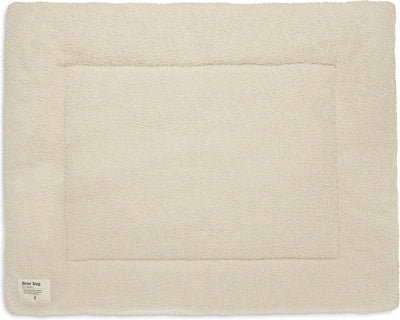 Jollein Spielmatte Boucle – Natur – Babyspielmatte – 75 x 95 cm