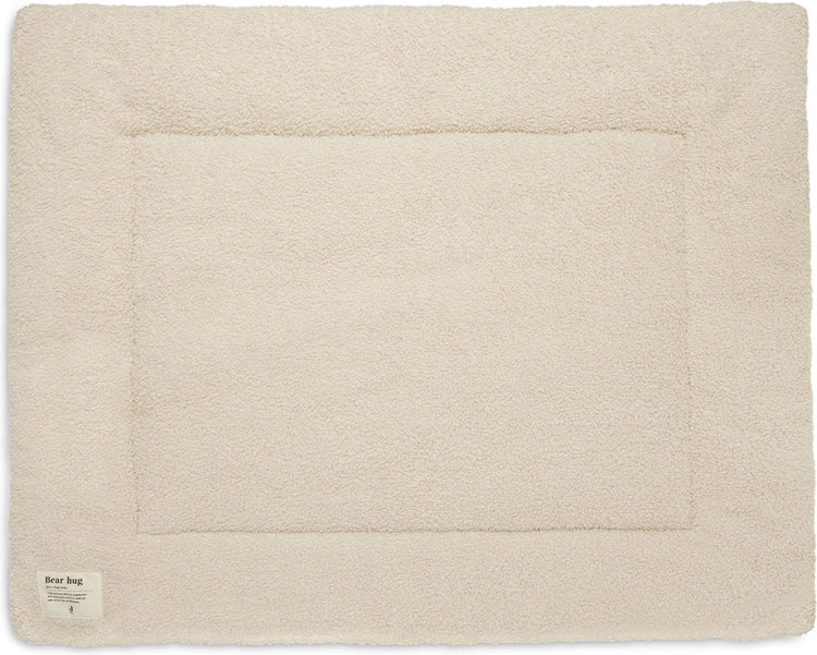 Jollein Spielmatte Boucle – Natur – Babyspielmatte – 75 x 95 cm