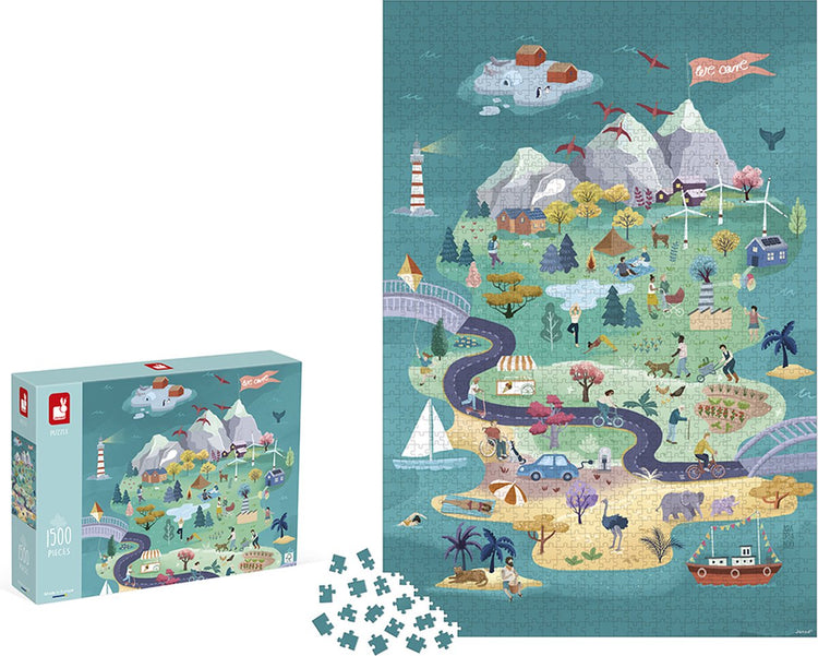 Janod - Kidult-Puzzle - Die Flucht - 1500 Teile