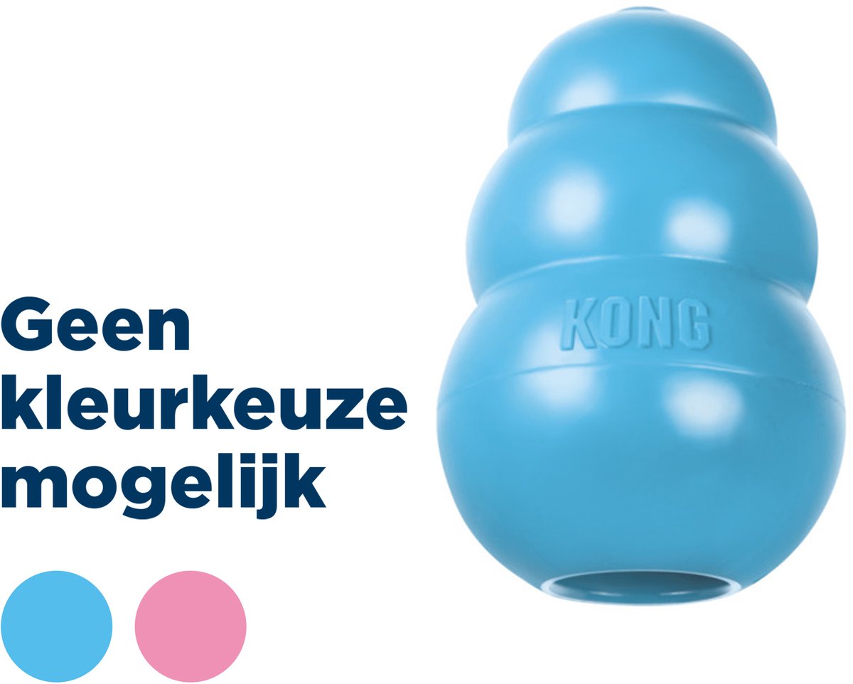 Kong Welpe Pink oder Blue Assorti