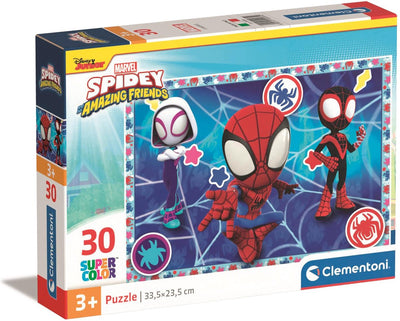 Clementoni Jigsaw Puzzle Super Color Spidey, 30st.
