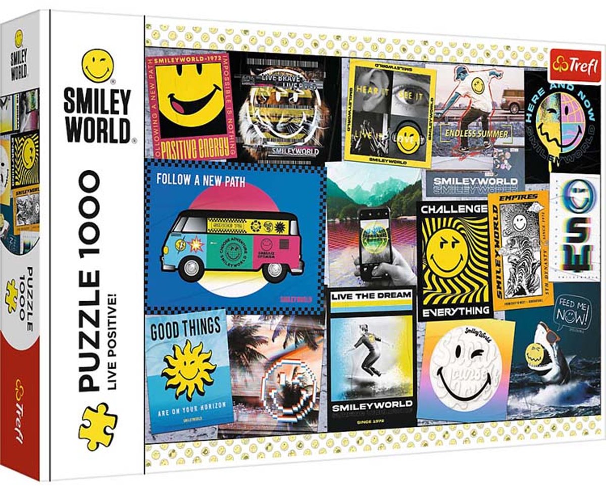 Trefl 1000 – positiv leben! Smiley
