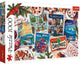 Trefl Puzzle 1000 Teile - Wintererinnerungen Winterlandschaft.