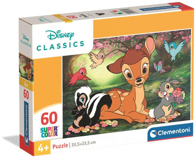 Clementoni Kinderpuzzle Disney Classic – Puzzle 60 Teile – Puzzle und Lernspielzeug – Spiele und Puzzles für Kinder ab 4 Jahren