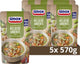Unox – Suppe im Beutel – klare Gemüsesuppe – 5 Beutel x 570 ml