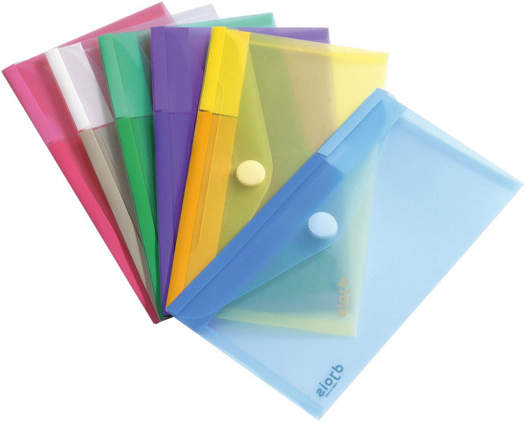 Tarifold Dokumentenmappen-Kollektion Farbe für Scheckformat (250 x 135 mm), Packung mit 6 Stück